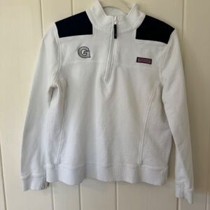 Vineyard Vines Georgetown Quarter Zip Youth Large